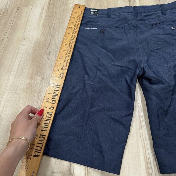 NEW Hurley Nike H20 Dri-Fit Stretch Chino Walk Shorts Boys Navy Blue Size 20 NWT - Picture 7 of 10